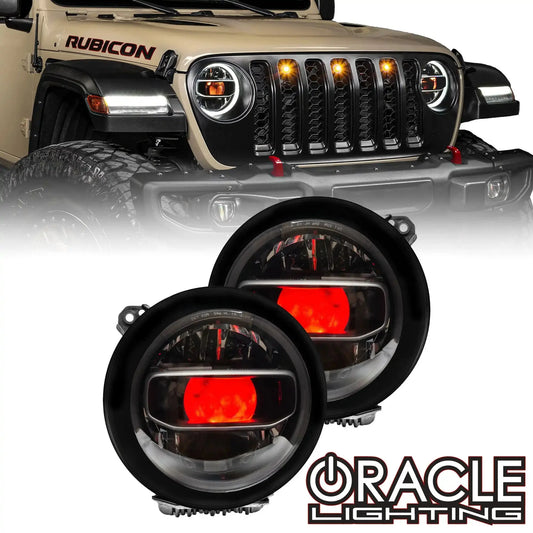 ORACLE Lighting "Demon Eye" ColorSHIFT Projector Illumination Kit - Jeep Wrangler JL by ORACLE Lighting