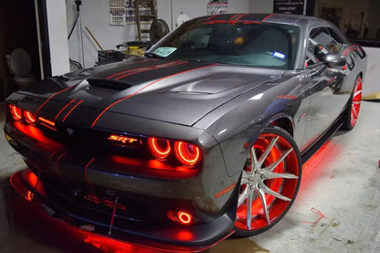 2015–23 Dodge Challenger Halo Lights — Standard Mount by ORACLE Lighting