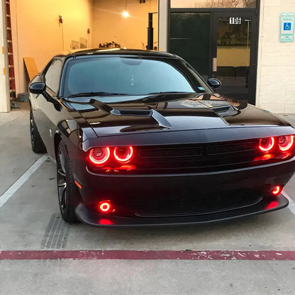 2015–23 Dodge Challenger Halo Lights — Standard Mount by ORACLE Lighting