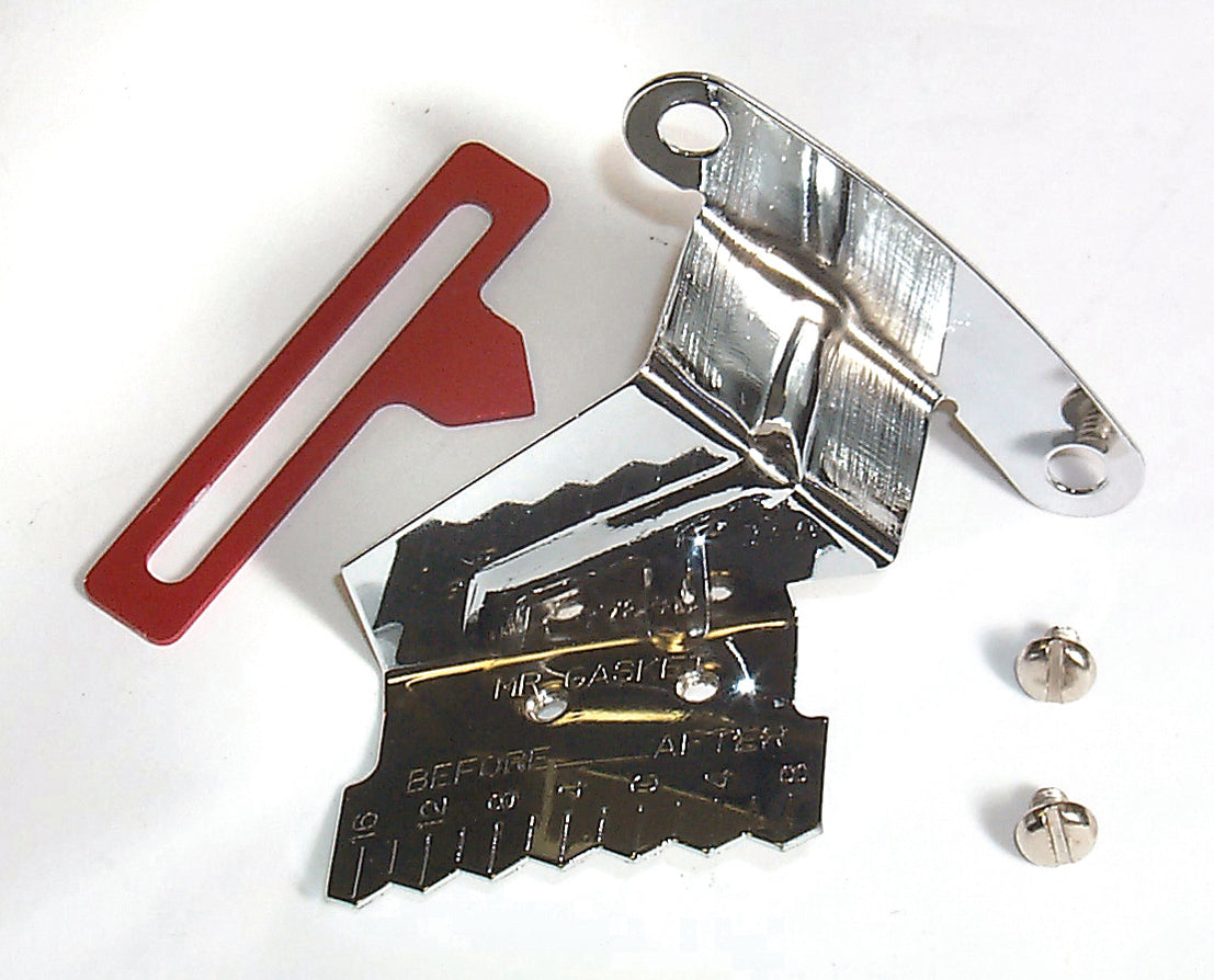 Mr. Gasket Timing Tab With Adjustable Pointer - Chrome by Mr Gasket