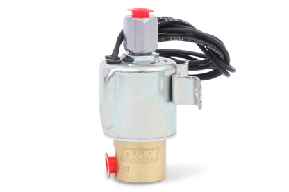 Replacement Solenoid is Zinc Plated Steel with 1/8-inch NPT Inlet/Outlet by B&M
