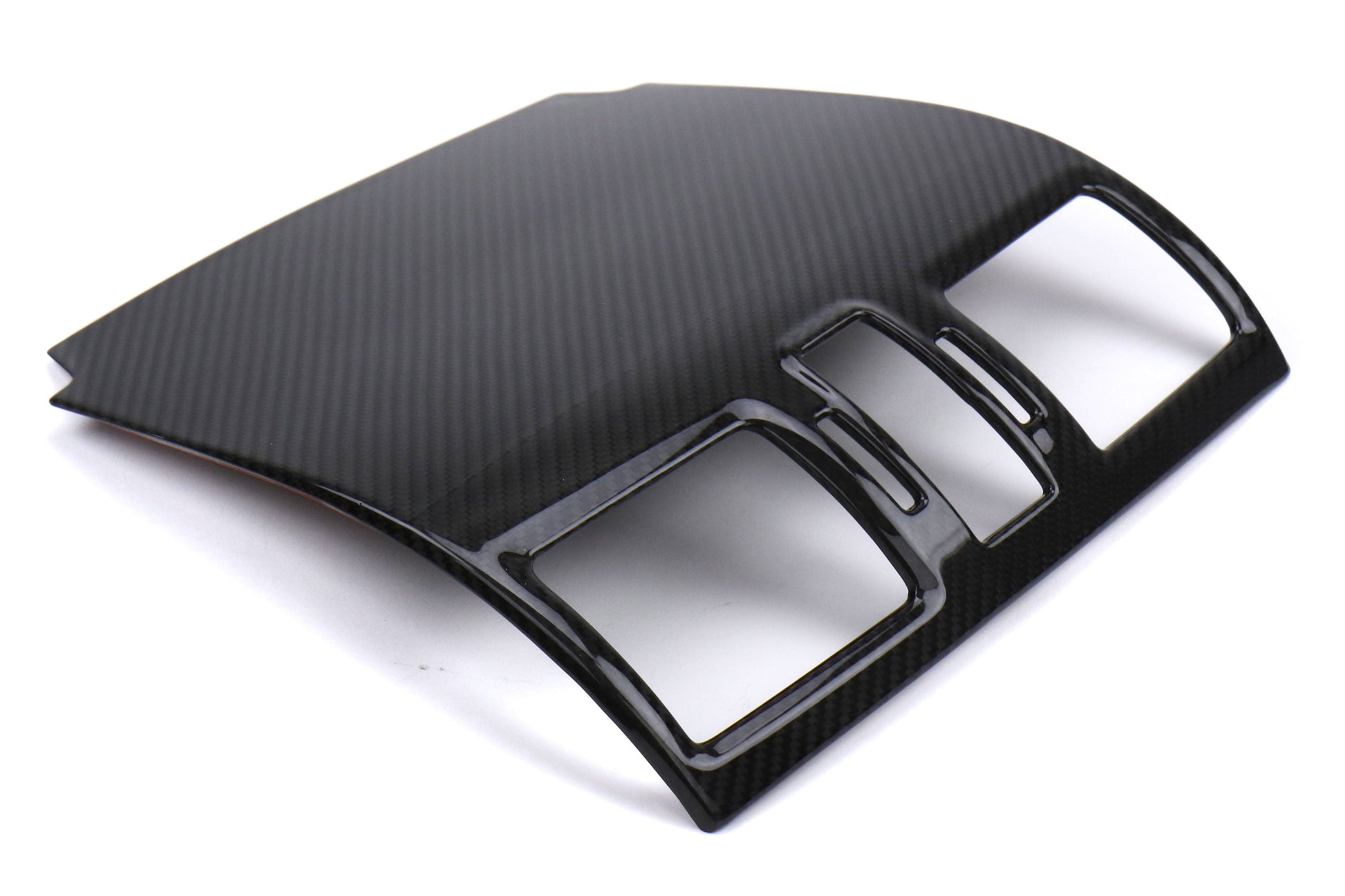OLM LE Dry Carbon Fiber Center AC Trim Covers - 2016-2021 Subaru WRX / STI 2014-2018 Forester 2016-2017 Crosstrek by OLM