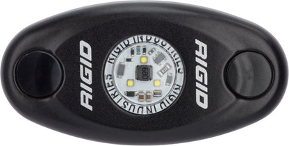A-Series LED Light, High Power, Natural White, Black Housing, Single by RIGID Industries