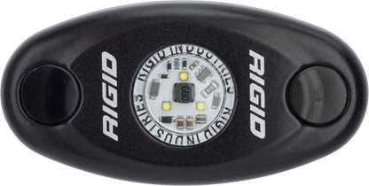 A-Series LED Light, High Power, Natural White, Black Housing, Single by RIGID Industries