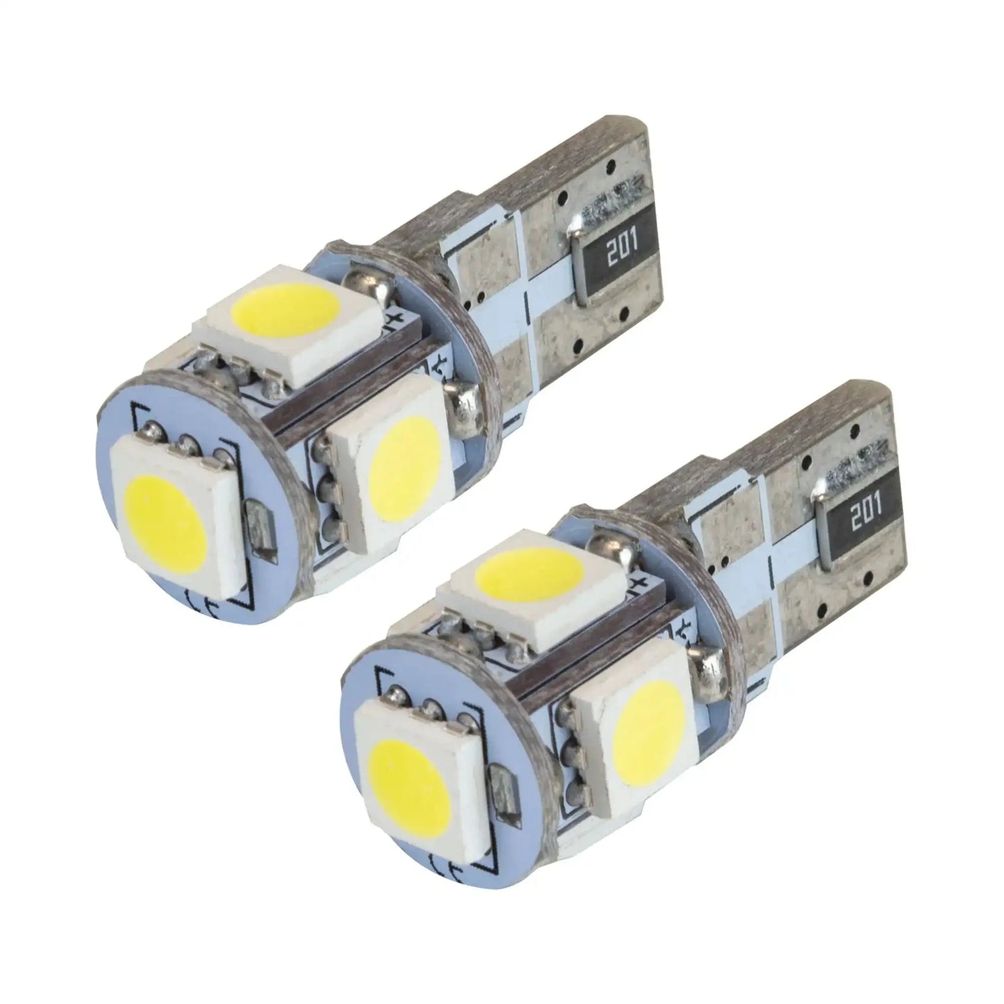 ORACLE Lighting T10 5 LED 3 Chip SMD Bulbs (Pair) by ORACLE Lighting