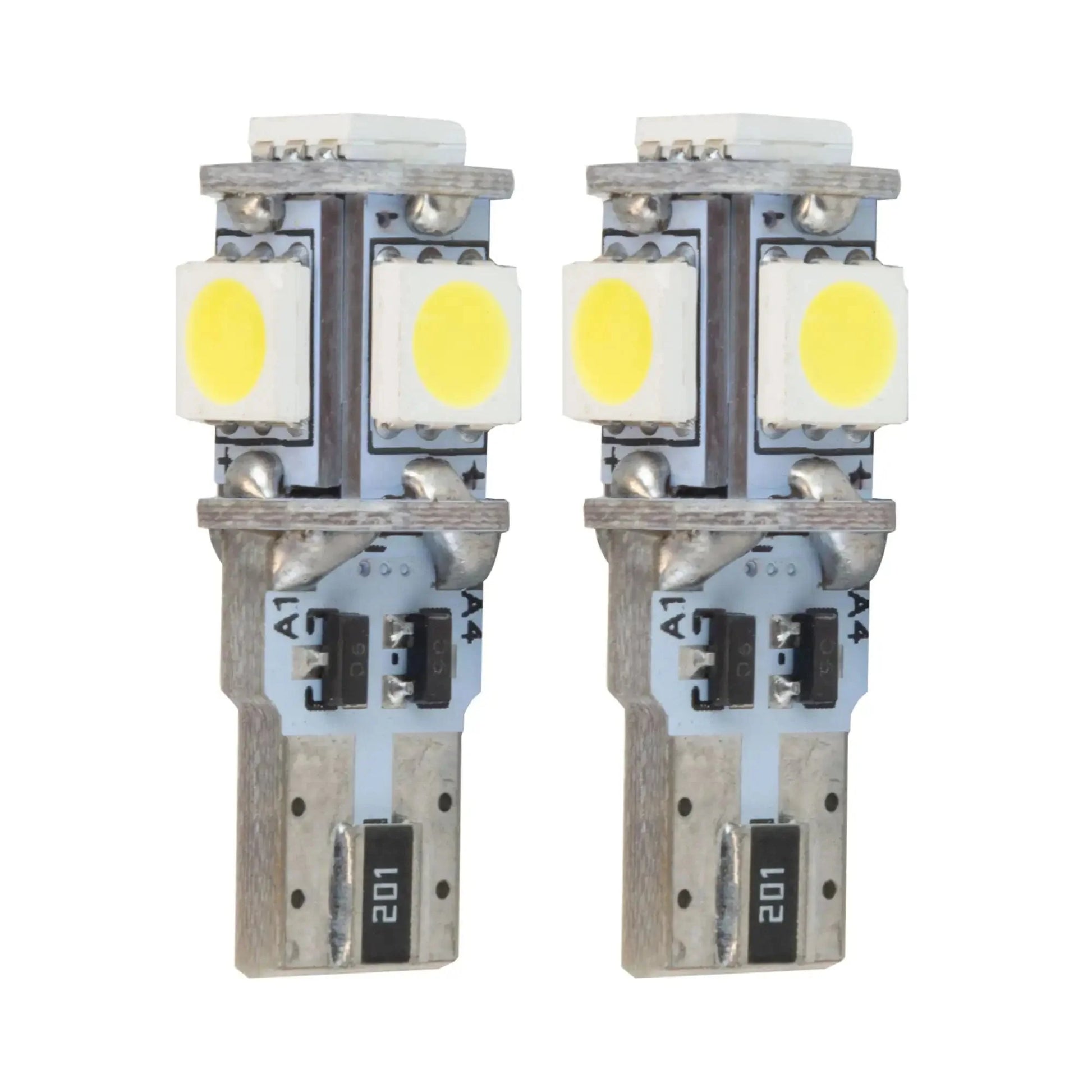 ORACLE Lighting T10 5 LED 3 Chip SMD Bulbs (Pair) by ORACLE Lighting