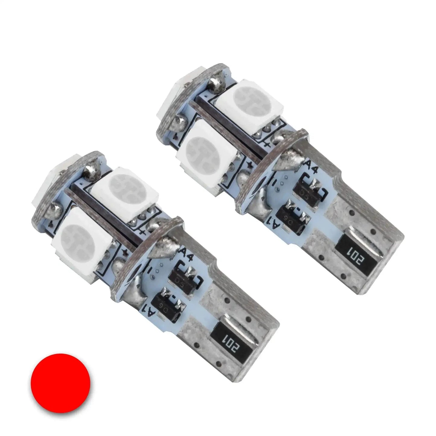 ORACLE Lighting T10 5 LED 3 Chip SMD Bulbs (Pair) by ORACLE Lighting