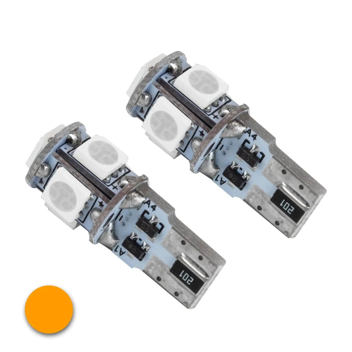 ORACLE Lighting T10 5 LED 3 Chip SMD Bulbs (Pair) by ORACLE Lighting