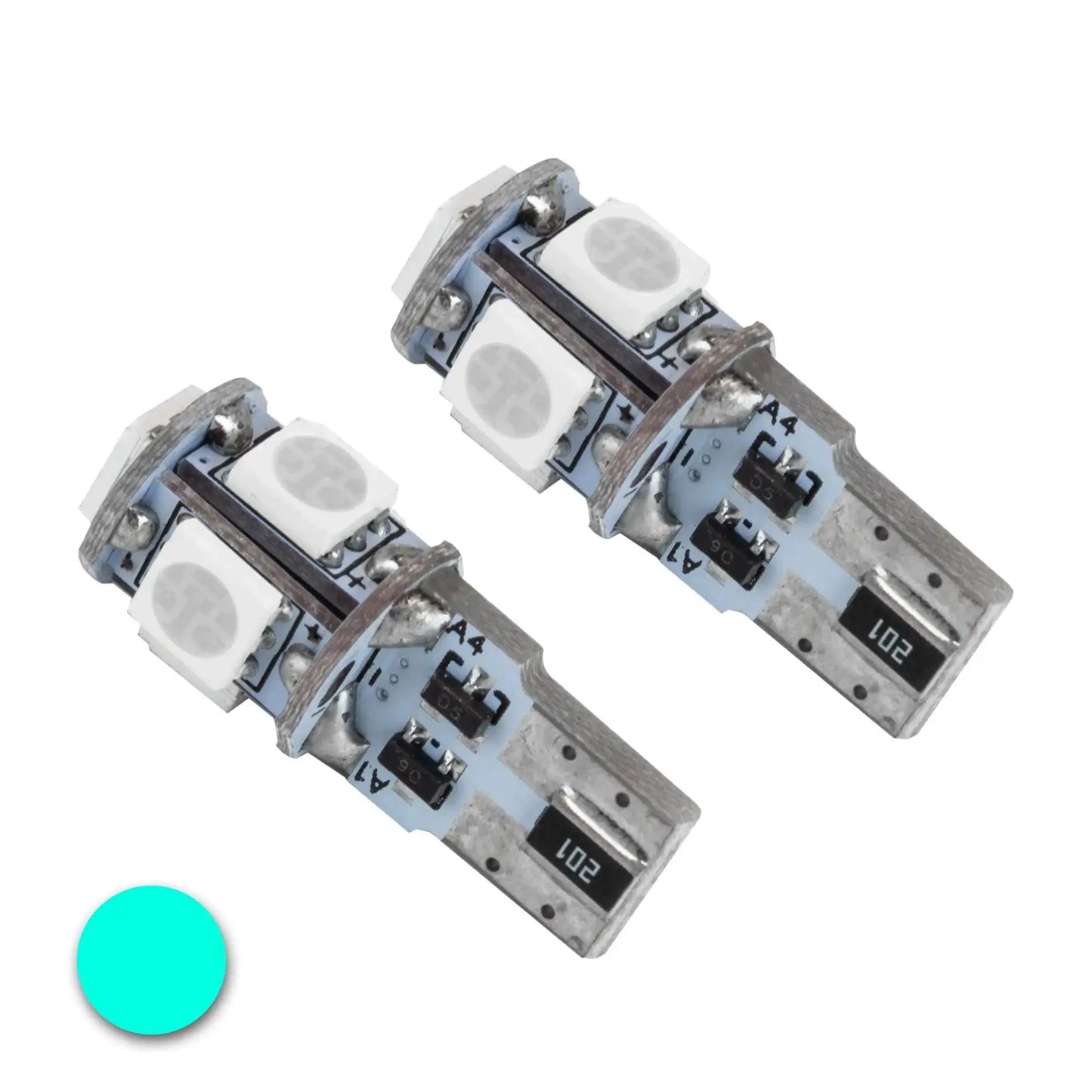 ORACLE Lighting T10 5 LED 3 Chip SMD Bulbs (Pair) by ORACLE Lighting
