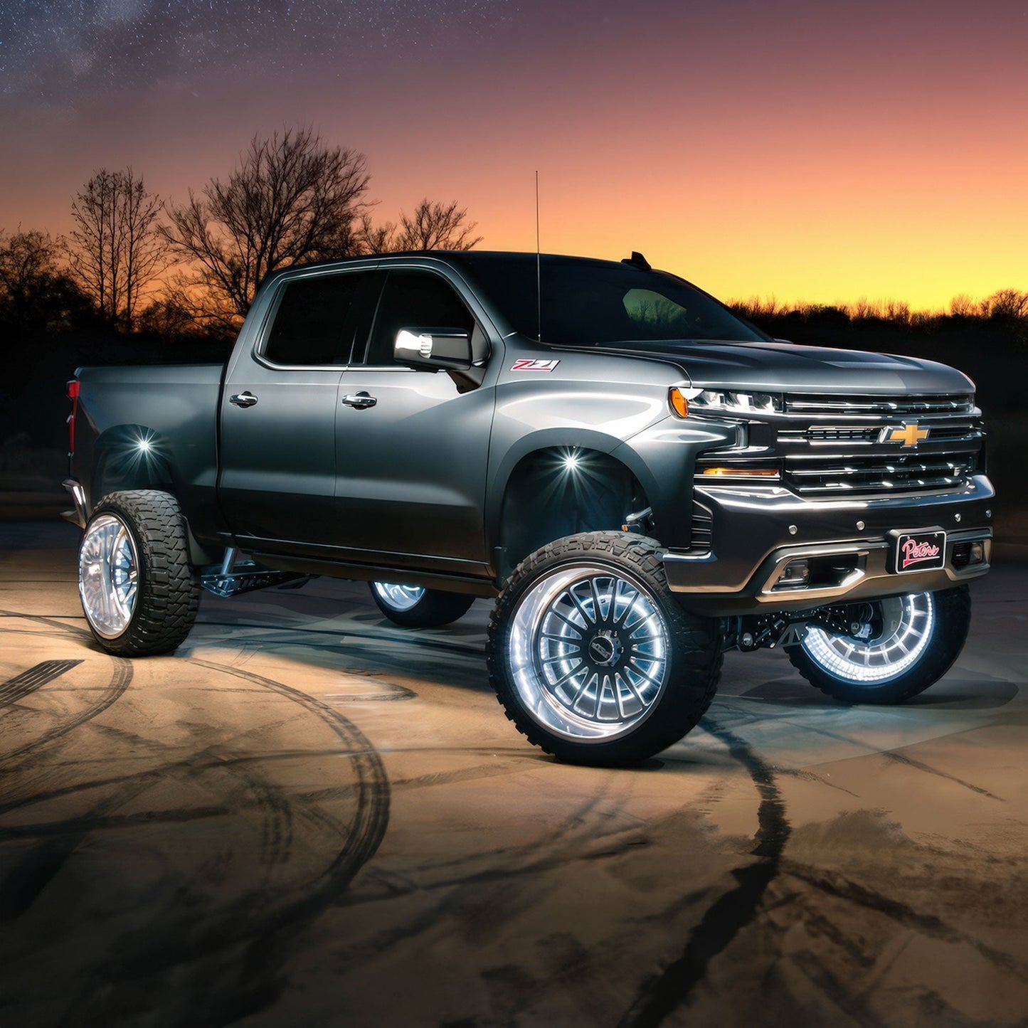 ORACLE Lighting LED Illuminated Wheel Rings - Single / Double Row LED by ORACLE Lighting