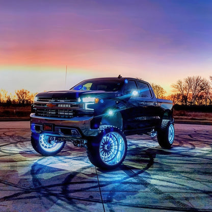 ORACLE Lighting LED Illuminated Wheel Rings - Single / Double Row LED by ORACLE Lighting