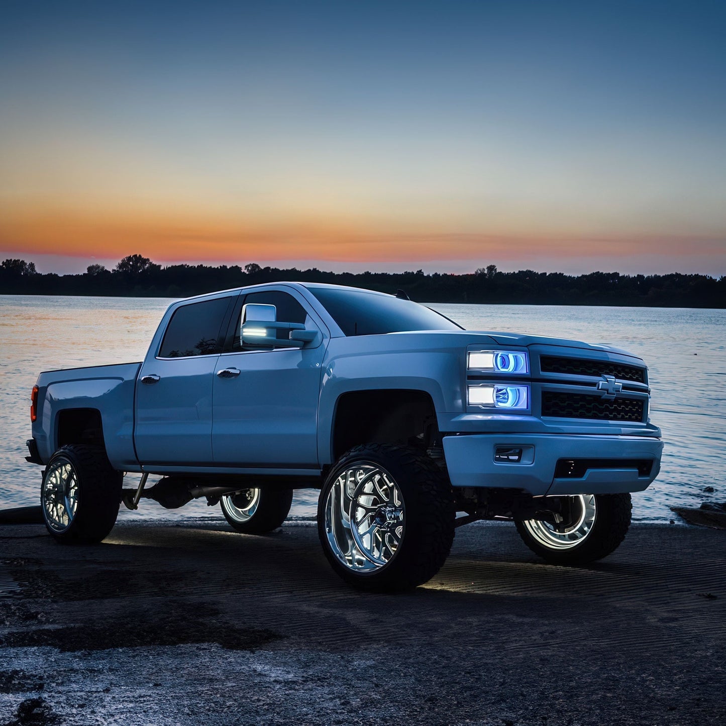 ORACLE Lighting LED Illuminated Wheel Rings - Single / Double Row LED by ORACLE Lighting