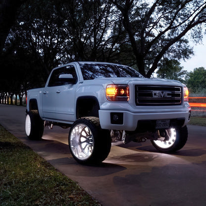 ORACLE Lighting LED Illuminated Wheel Rings - Single / Double Row LED by ORACLE Lighting