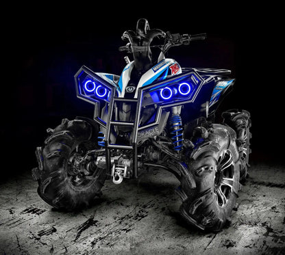 ORACLE Lighting 2007-2019 Can-Am Renegade LED Surface Mount Headlight Halo Kit by ORACLE Lighting