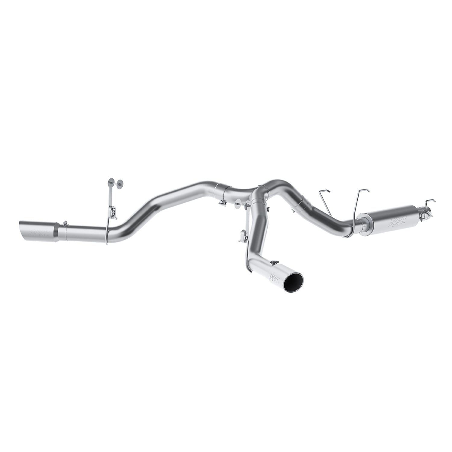 4in. Cat-Back. Dual Split Side Exit. T409 Stainless Steel. by MBRP Exhaust