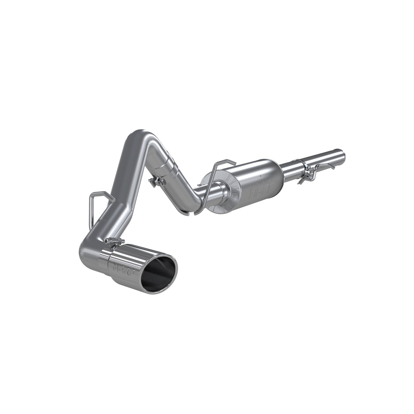 3in. Cat-Back. Single Side Exit. Aluminized Steel. by MBRP Exhaust