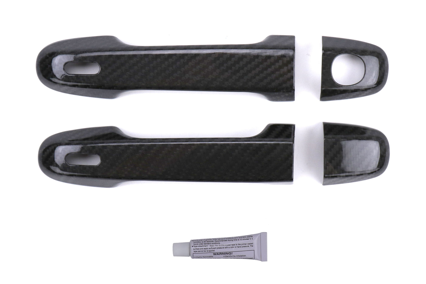 OLM Dry Carbon Fiber Door Handle Cover - 2013+ FT86-Gloss Carbon Fiber by MYX Automotive