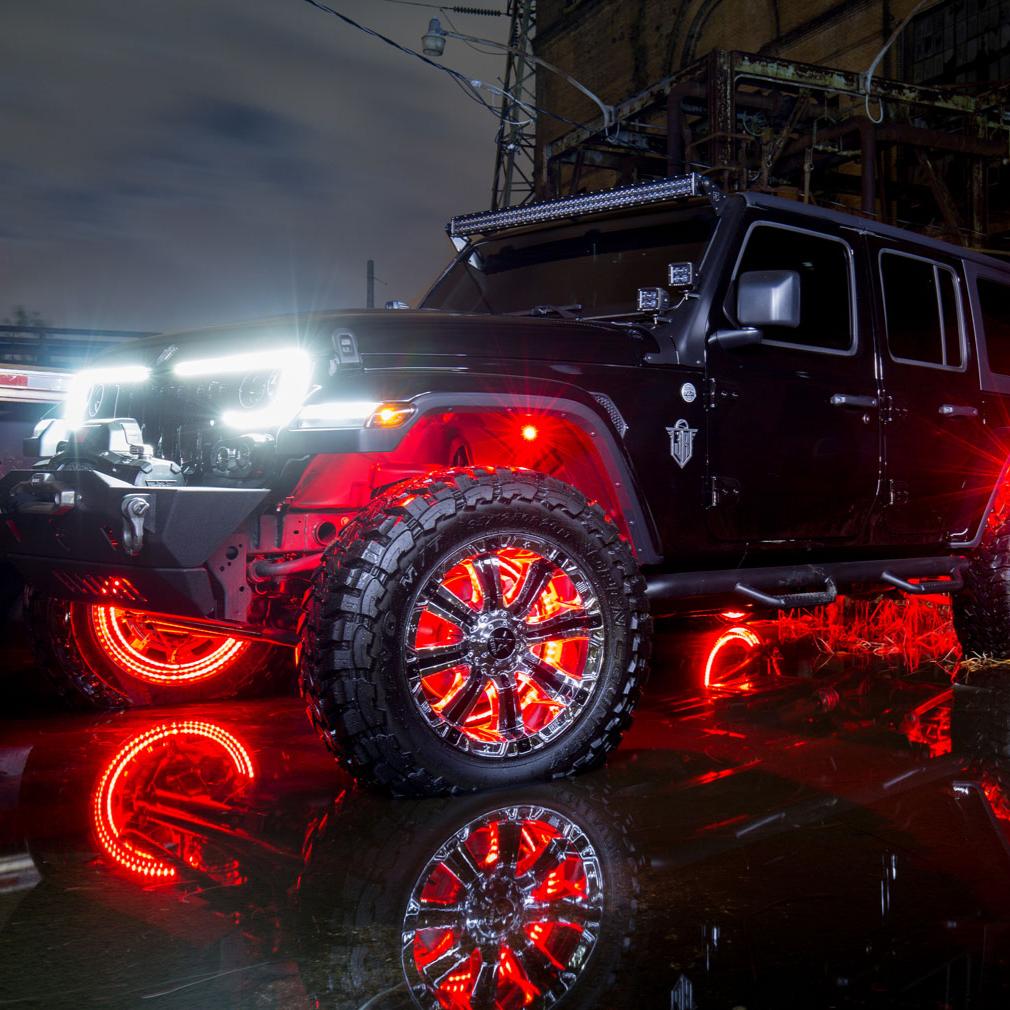 ORACLE Lighting LED Illuminated Wheel Rings - Single / Double Row LED by ORACLE Lighting