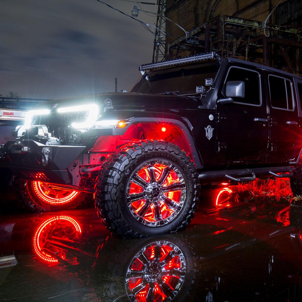 ORACLE Lighting LED Illuminated Wheel Rings - ColorSHIFT by ORACLE Lighting