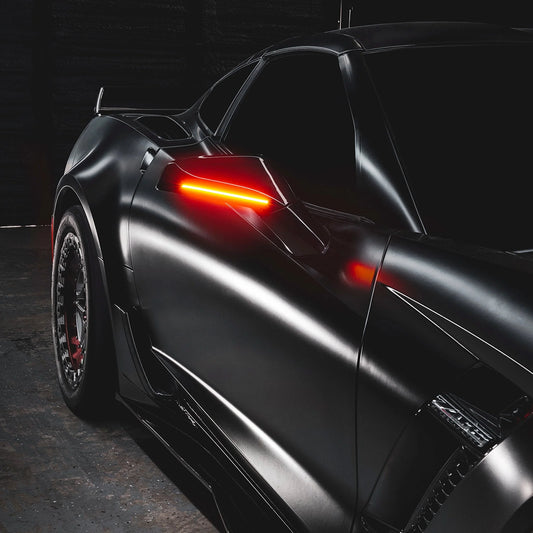 2014-2019 Chevrolet C7 Corvette Concept LED Side Mirrors - PRE-ORDER by ORACLE Lighting