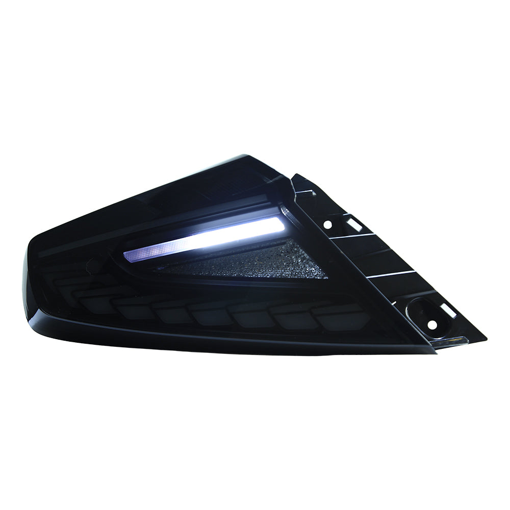 OLM Phantom-Spec LED Taillights (Smoke Lens White Optic) - 2022+ WRX by MYX Automotive