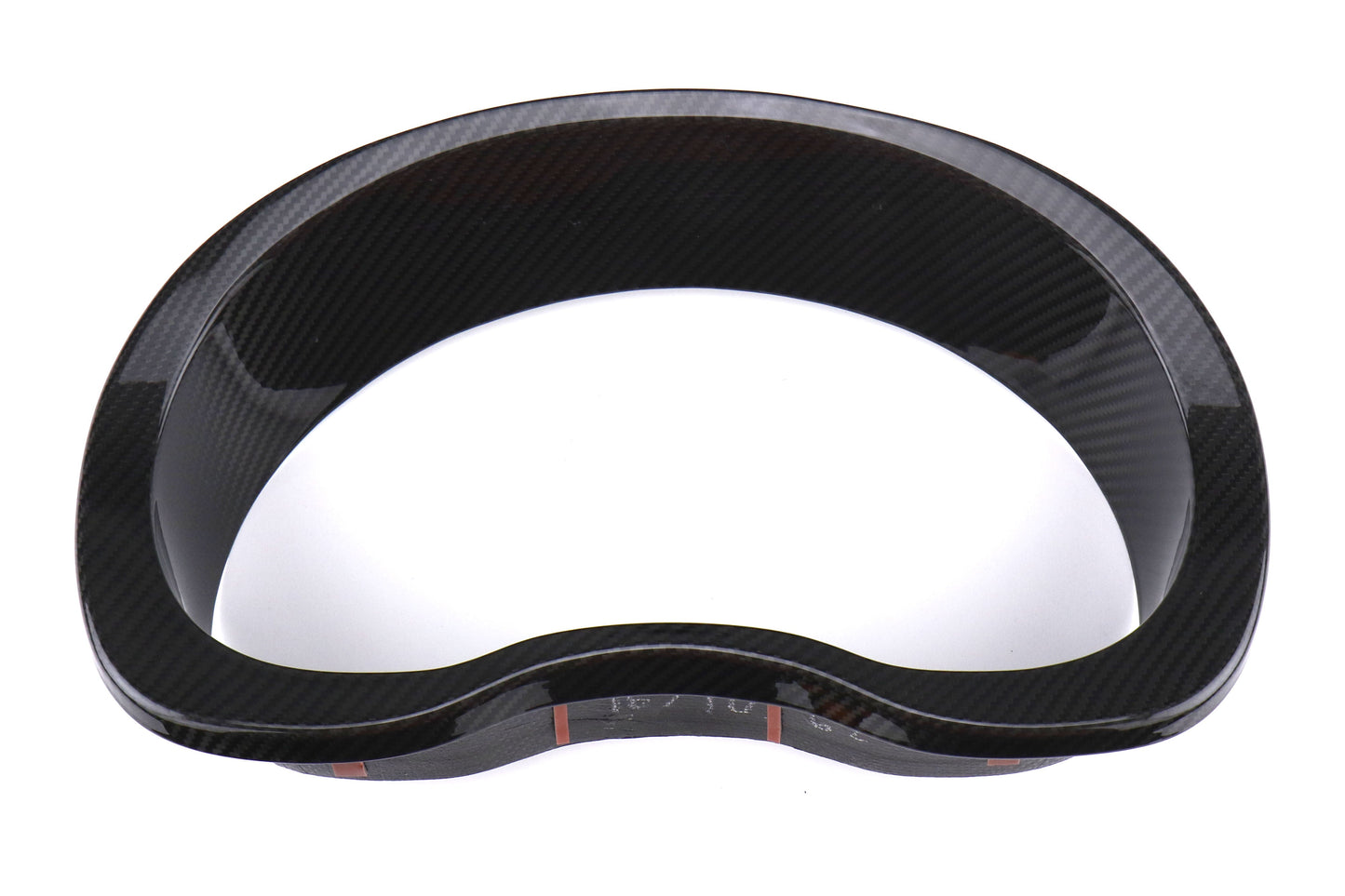 OLM LE Dry Carbon Fiber Speedometer Cluster Trim Cover - 2015-2021 Subaru WRX / STI / 2014-2018 Forester / 2013-2017 Crosstrek by OLM