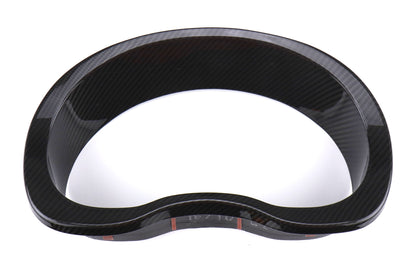OLM LE Dry Carbon Fiber Speedometer Cluster Trim Cover - 2015-2021 Subaru WRX / STI / 2014-2018 Forester / 2013-2017 Crosstrek by OLM