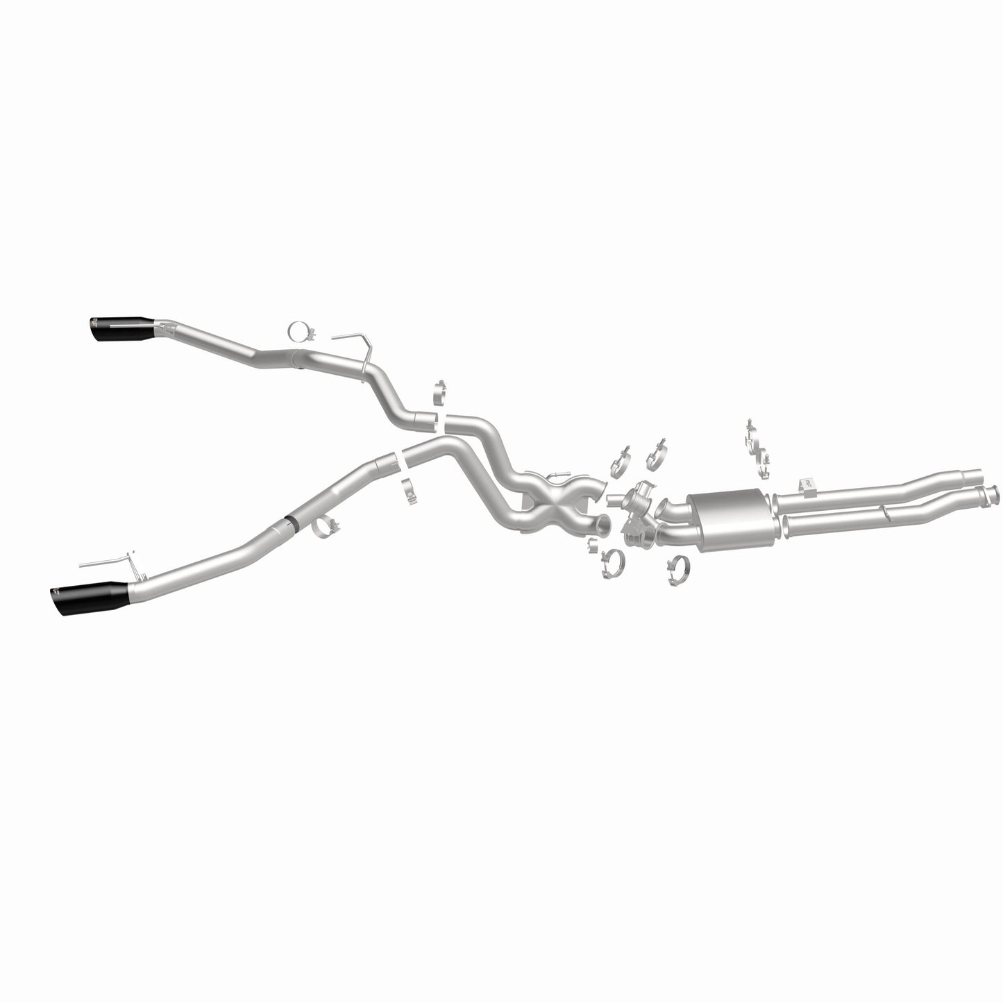Magnaflow Competition Series Black Chrome Tips Cat-Back System by MagnaFlow Exhaust Products