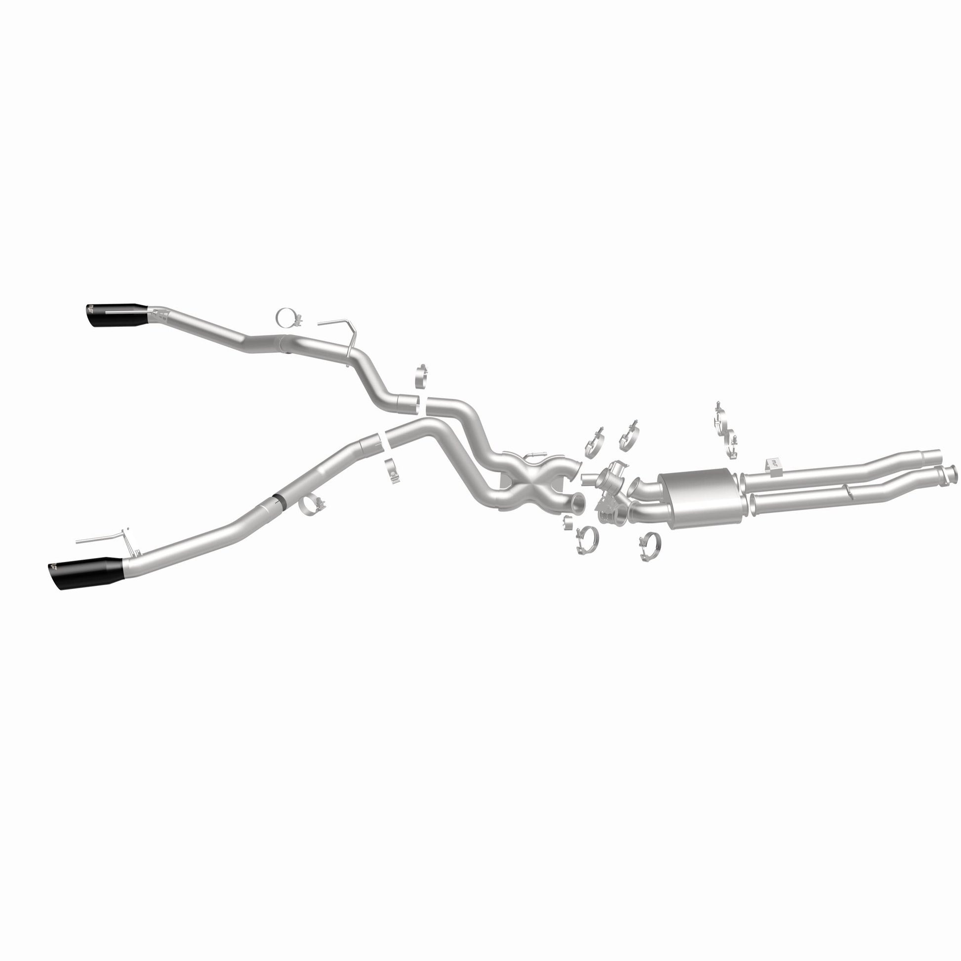 Magnaflow Competition Series Black Chrome Tips Cat-Back System by MagnaFlow Exhaust Products