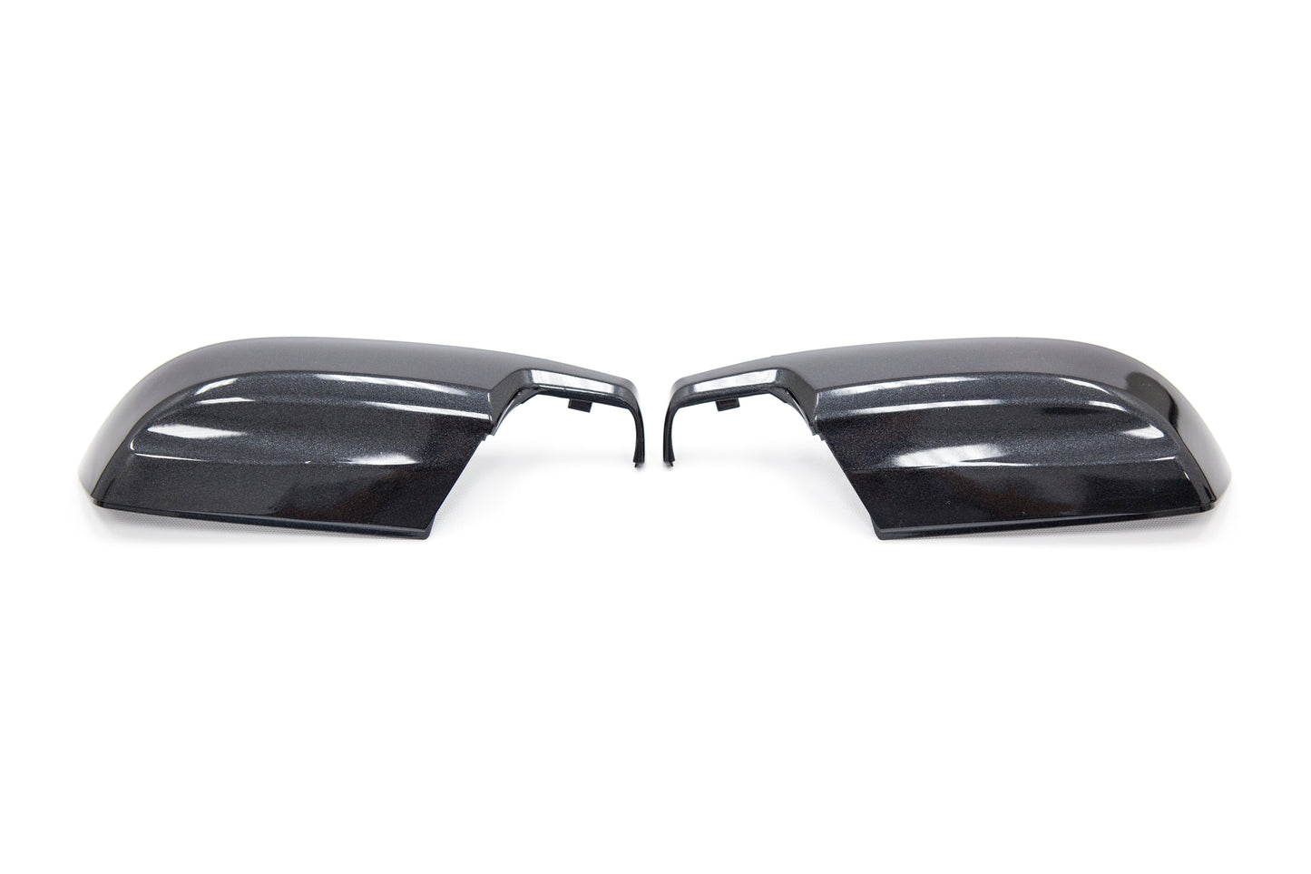 OLM Paint Matched Lower Mirror Covers - Dark Gray Metallic / Asphalt - 2015-2021 Subaru WRX / STI / 2015-2017 Crosstrek / 2015-2016 Impreza by OLM
