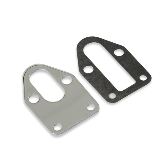 Mr. Gasket Fuel Pump Mounting Plate - Chrome by Mr Gasket