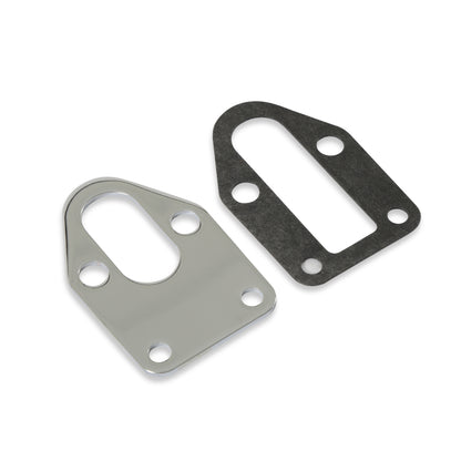 Mr. Gasket Fuel Pump Mounting Plate - Chrome by Mr Gasket