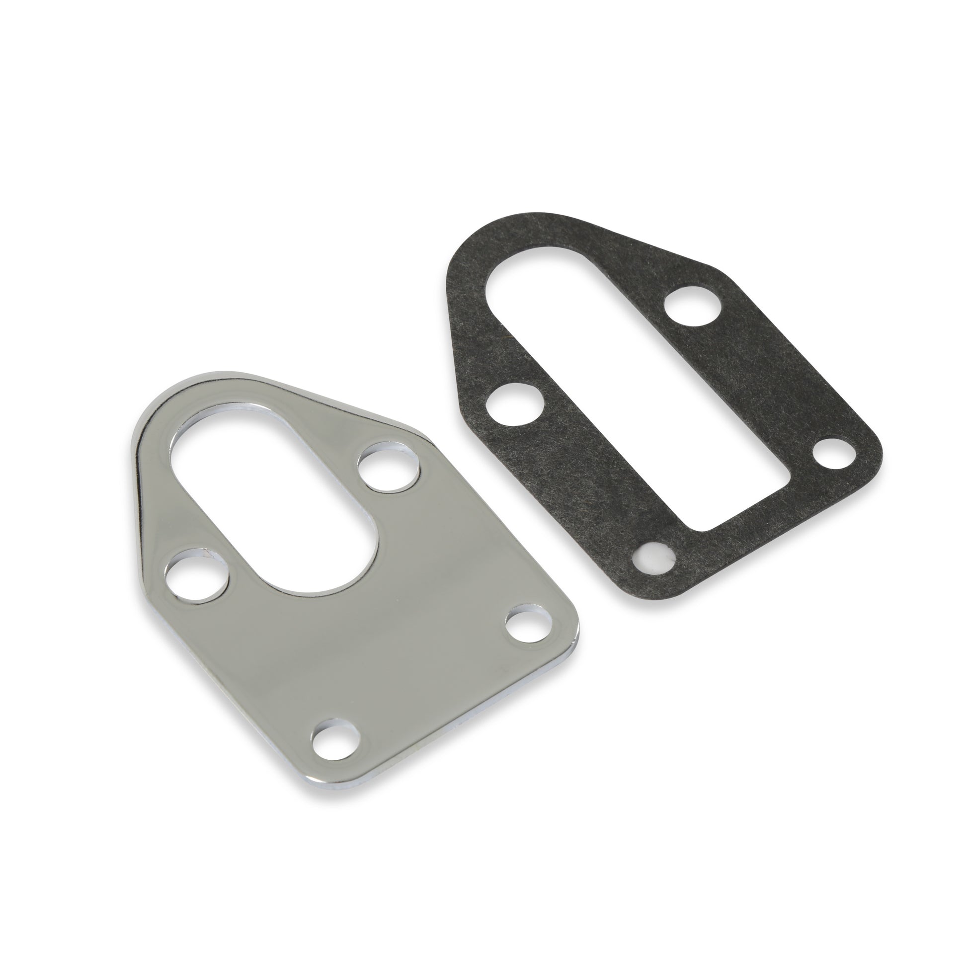 Mr. Gasket Fuel Pump Mounting Plate - Chrome by Mr Gasket