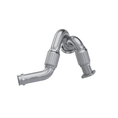 Turbo Up Y-Pipe.Dual.AL- CARB EO# D-76. by MBRP Exhaust