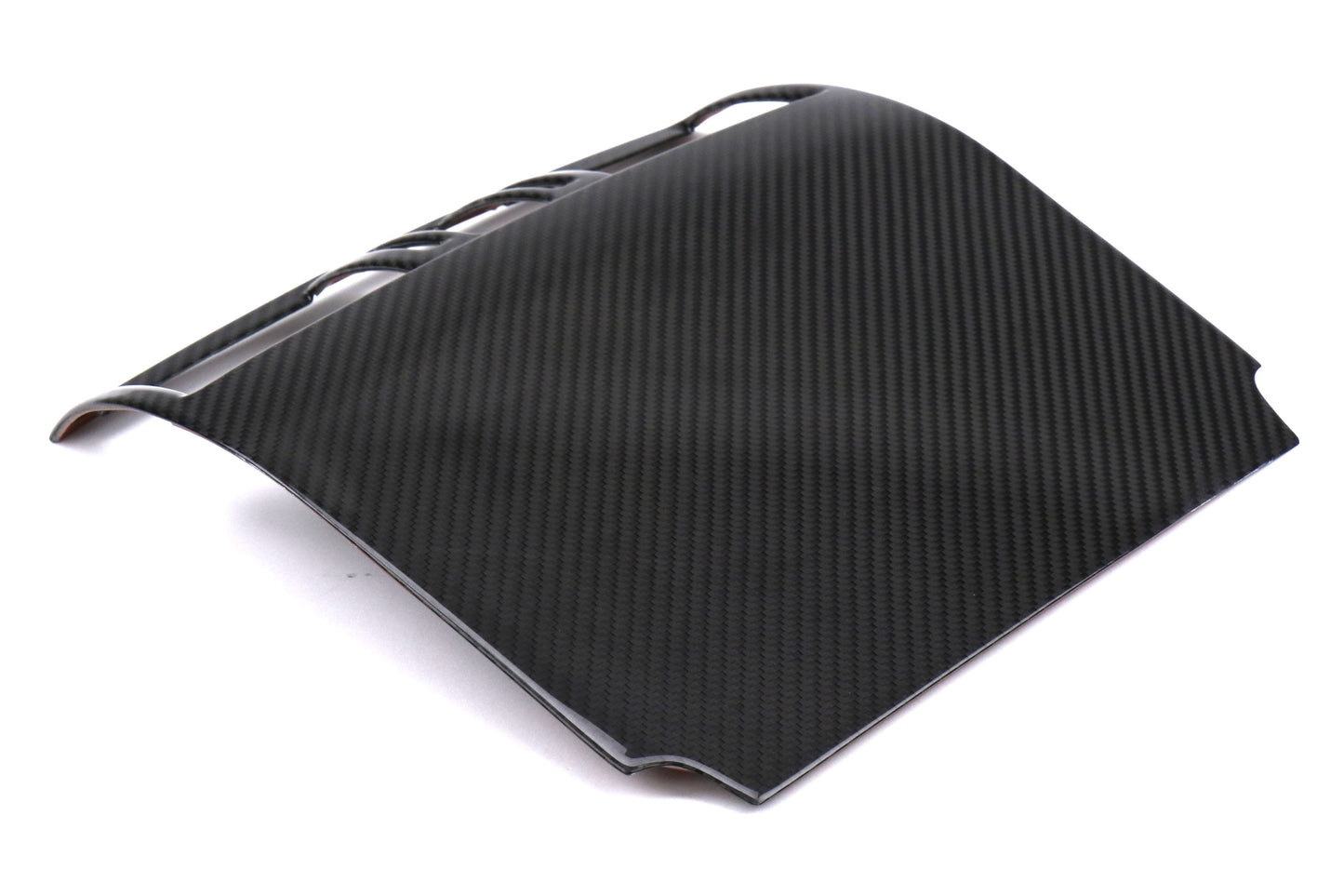 OLM LE Dry Carbon Fiber Center AC Trim Covers - 2015 Subaru WRX / STI / 2014 Forester / 2013-2014 Crosstrek by OLM