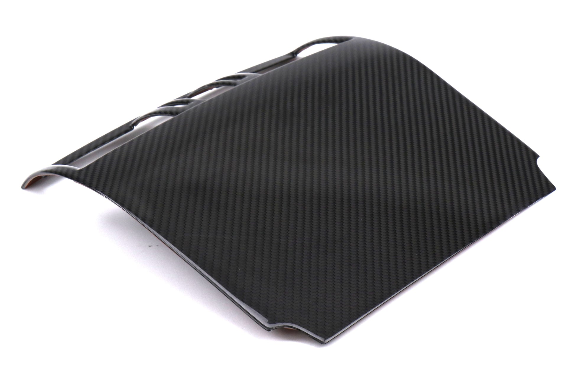 OLM LE Dry Carbon Fiber Center AC Trim Covers - 2015 Subaru WRX / STI / 2014 Forester / 2013-2014 Crosstrek by OLM