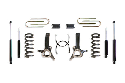 6.5" LIFT KIT (DIESEL, 4.125" U-BOLTS) by MaxTrac