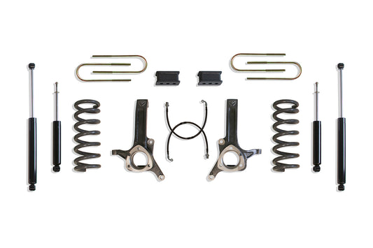 6.5" LIFT KIT (DIESEL, 4.125" U-BOLTS) by MaxTrac
