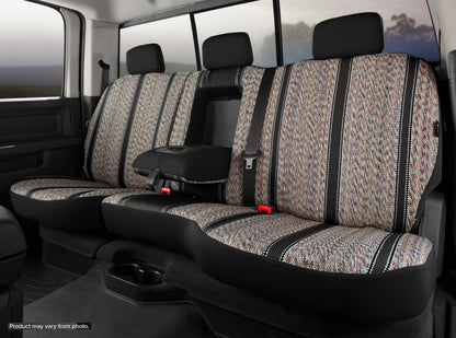 TR40 Series - Wrangler Saddleblanket Custom Fit Rear Seat Cover - Black by FIA