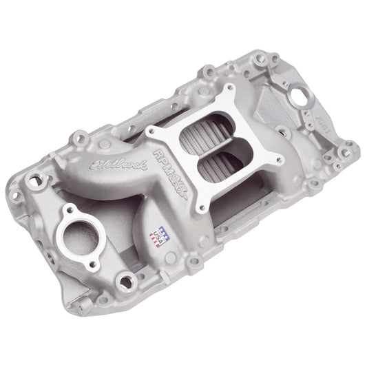 Edelbrock RPM Air-Gap 2-O Intake Manifold for Chevrolet 396-502 Big-Block V8 by Edelbrock