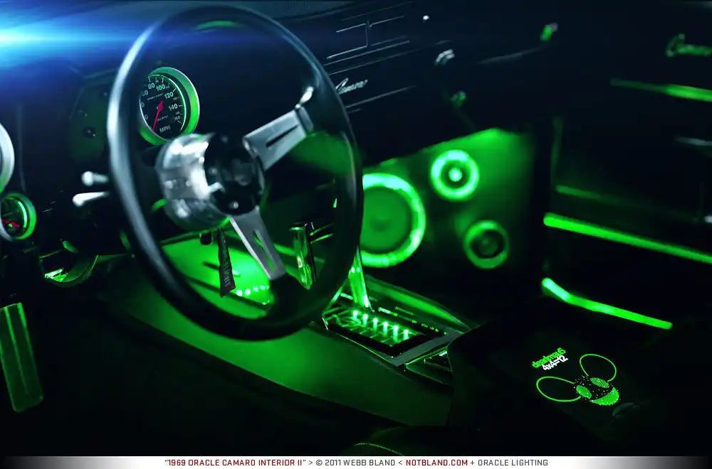 Jeep Wrangler JL/Gladiator JT ORACLE Ambient LED Lighting Footwell Kit by ORACLE Lighting