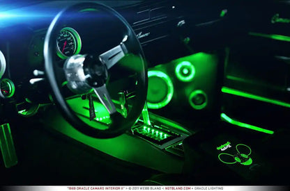 Jeep Wrangler JL/Gladiator JT ORACLE Ambient LED Lighting Footwell Kit by ORACLE Lighting