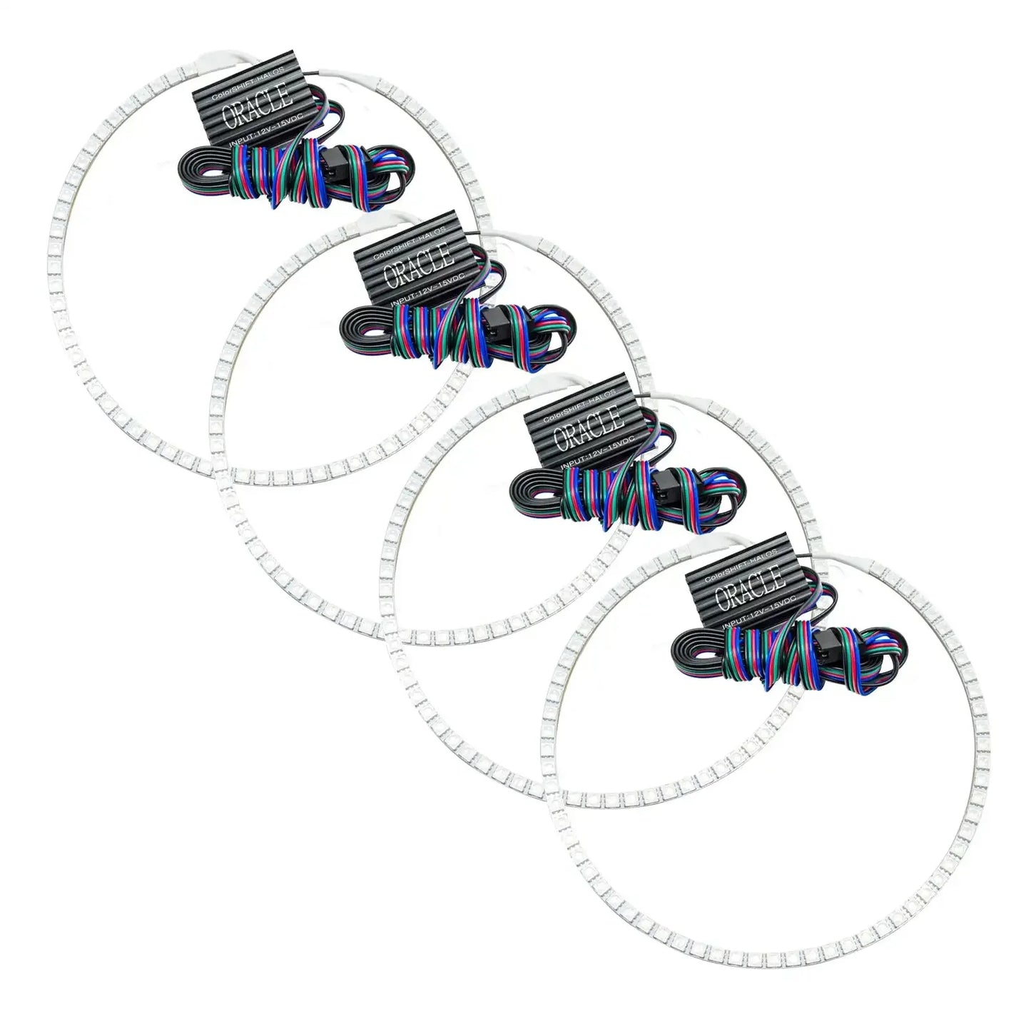 ORACLE Lighting 2005-2010 Jeep Grand Cherokee LED Headlight Halo Kit by ORACLE Lighting
