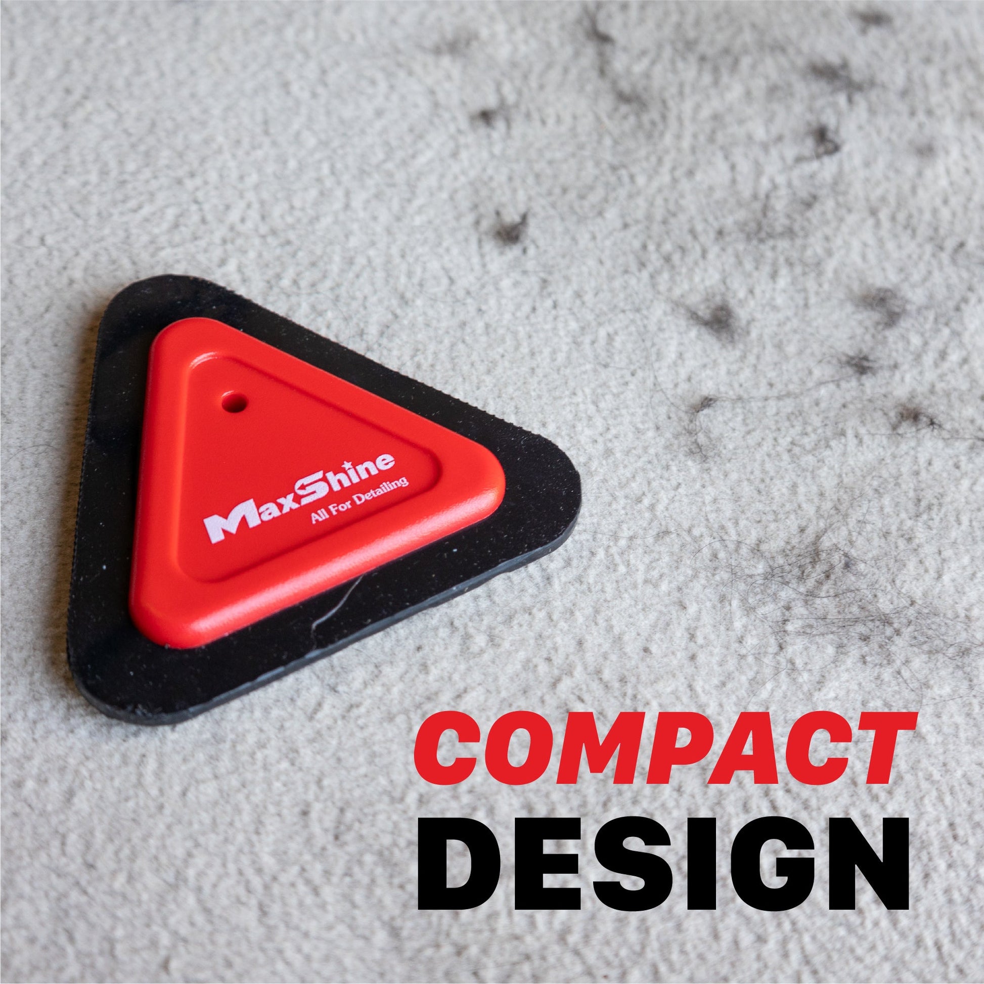 Pet Hair Remover for Car | Mini Pet Hair Carpet Brush by MaxshineUSA