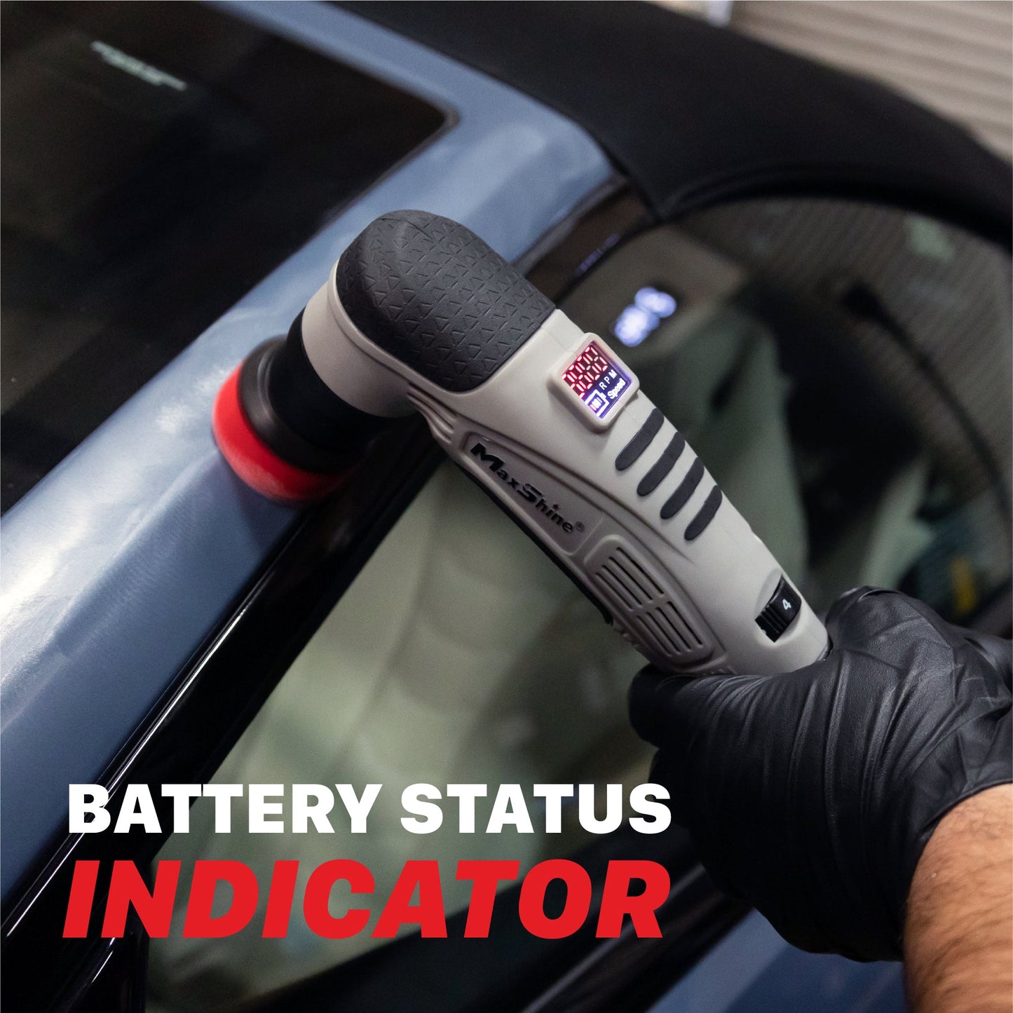 Cordless Dual Action Polisher | M0312 V2 - Cordless Hybrid Rotary & DA by MaxshineUSA