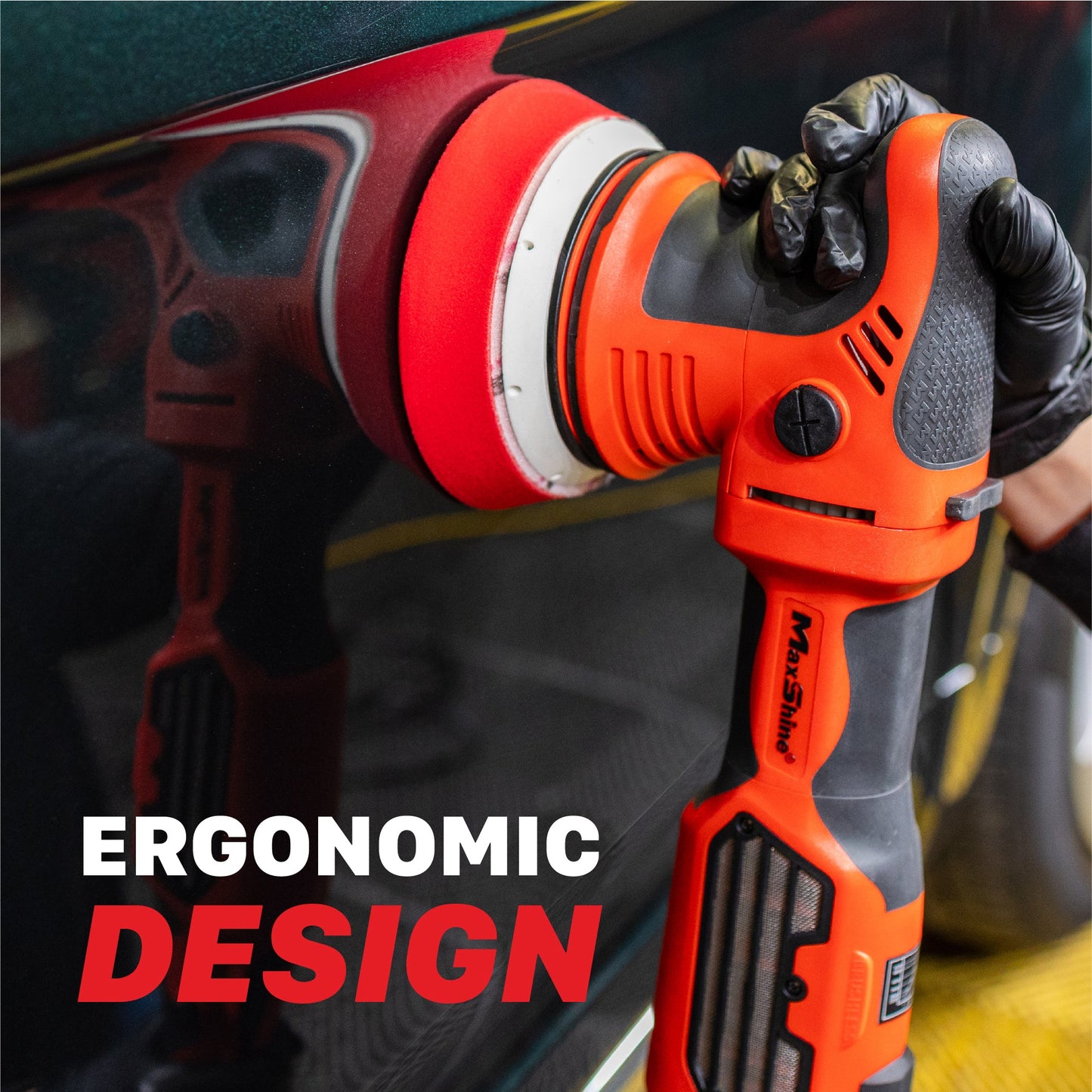 MB15 Pro 15mm Dual Action Brushless Polisher by MaxshineUSA