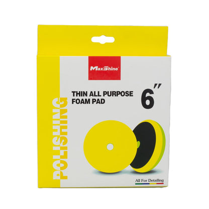 Thin Foam Polishing Pads - 5in, 6in by MaxshineUSA