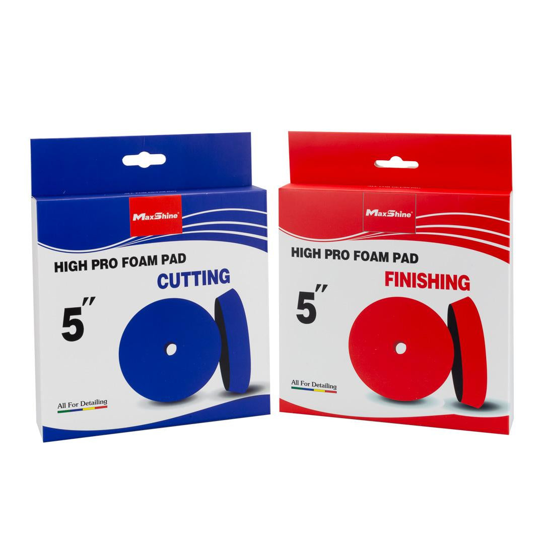 Car Polisher Pads | High Profile Foam Pads - 5in, 6in by MaxshineUSA