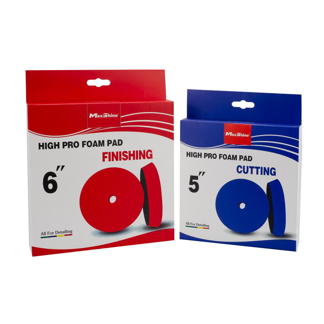 Car Polisher Pads | High Profile Foam Pads - 5in, 6in by MaxshineUSA