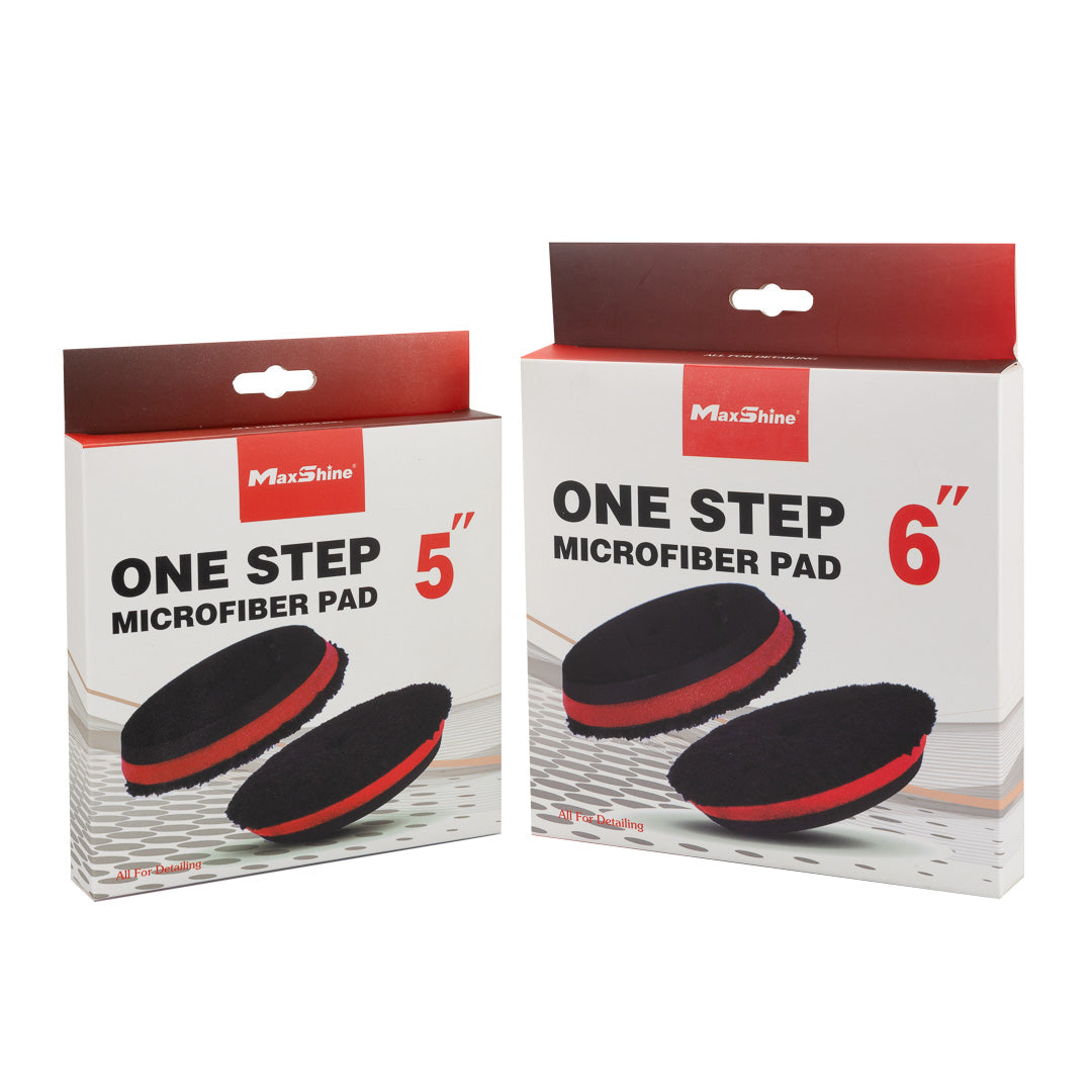 Microfiber One Step Pad - 5in, 6in by MaxshineUSA
